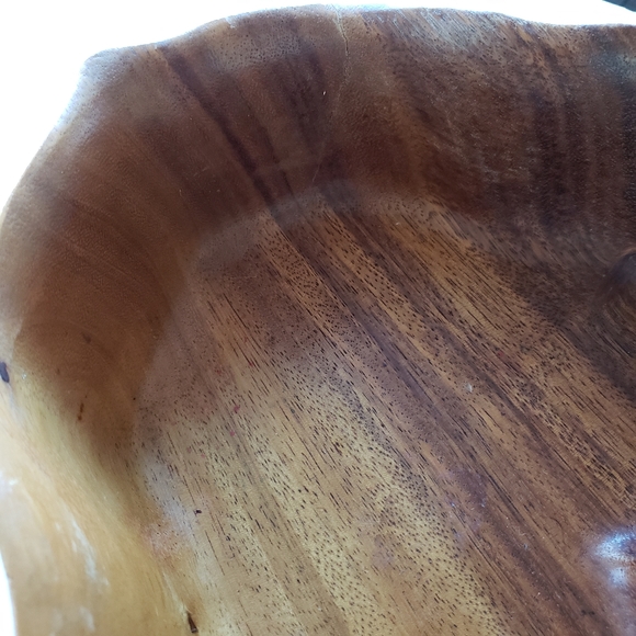 Vintage monkey pod bowl - Picture 7 of 7
